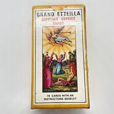 Cartas de tarô ciganas egípcias Grand Etteilla TAROTS EGYPTIENS J. M. Simon 1977 comprar usado  Enviando para Brazil