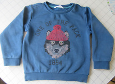 Kids blue sweatshirt for sale  CHICHESTER
