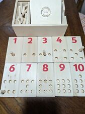 Montessori peg number for sale  East Rutherford