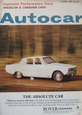 Autocar magazine 1966 for sale  DARWEN