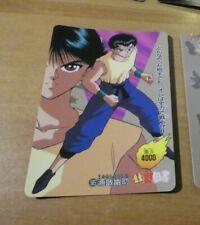 Yuyu hakusho carddass d'occasion  Angers-