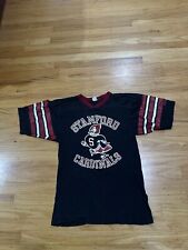 Camiseta deportiva de fútbol americano vintage de los Stanford Cardinals para hombre grande negra roja años 80 años 90 segunda mano  Embacar hacia Argentina