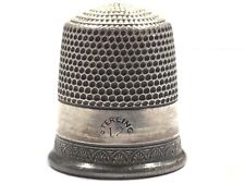 Vintage Sterling Silver Sewing Thimble # 12 2.7g, used for sale  Shipping to South Africa