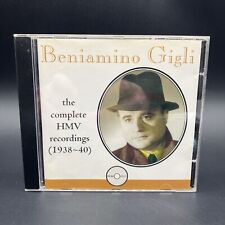 CD Beniamino Gigli: The Complete HMV Recordings (1938-40, 2002) segunda mano  Embacar hacia Argentina