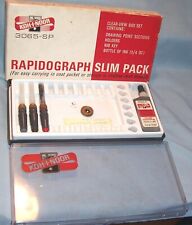 KOH-I-NOOR RAPIDOGRAPH 3065-SP4 Technical Drawing Pen Set Drafting Engineers Art for sale  Shipping to South Africa
