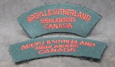 Argyll sutherland highlanders for sale  Shipping to Ireland