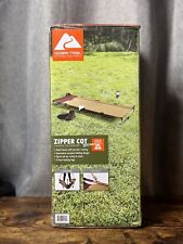 Outdoor Comfortable Camping Zipper Cot, Adult, 75.5" x26" x 5.5" for sale  Shipping to South Africa