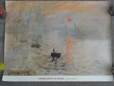 Monet impression sunrise for sale  BOLTON