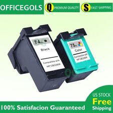 2PK 74XL CB336W e 75XL CB338W para HP Photosmart C4200 C4280 C4300 C4400 C4450 comprar usado  Enviando para Brazil