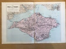 Antique map isle for sale  FALMOUTH