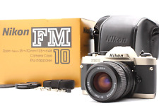 [SIN USAR EN CAJA] Cámara fotográfica Nikon FM10 35 mm con lente 35-70 mm f/3,5-4,8 de JAPÓN segunda mano  Embacar hacia Mexico