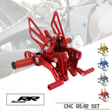 CNC Foot Rest Rearsets Pedal Pegs For BMW HP4 13-14 S1000R 14-15 S1000RR 09-14 for sale  Shipping to South Africa