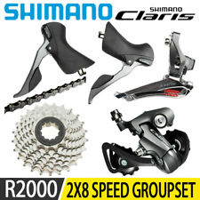 Shimano Claris R2000 2X8 Velocidad Carretera Bicicleta grupo Groupset Shifters Cassette 12-25T segunda mano  Embacar hacia Spain