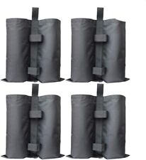 4 Pack Gazebo Sand Weights Industrial Grade Heavy Duty Double-Stitched BLACK for sale  Shipping to South Africa