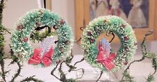 2 christmas wreaths for sale  Princeton
