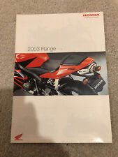 Honda range brochure for sale  NANTWICH