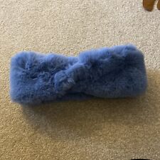 Blue faux fur for sale  MIDDLESBROUGH