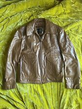 Vintage sears leather for sale  Shipping to Ireland