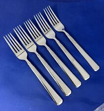 J. A. Henckels METRONA Dinner Forks 8” Stainless Flatware Set Of 5 for sale  Shipping to South Africa