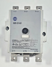 Contactor Allen Bradley 100-D140 Serie B 110V/50Hz 120V/60Hz 250A 100HP 3P segunda mano  Embacar hacia Mexico