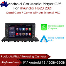 Unidade principal GPS estéreo para carro 9” CarPlay Auto Android 13 para Hyundai HB20 2021 comprar usado  Enviando para Brazil