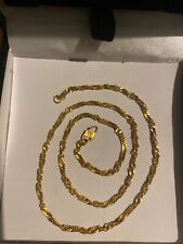 22ct gold necklace for sale  TUNBRIDGE WELLS