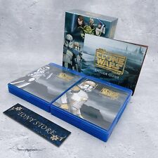 Star Wars Clone Wars temporada 1-5 edição de colecionador caixa Blu-ray ação aventura comprar usado  Enviando para Brazil