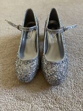 Girls silver glitter for sale  LONDON