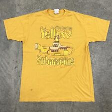 Usado, Camiseta Vintage The Beatles Yellow Submarine Tour Band Tamanho Grande Rara ano 2000 comprar usado  Enviando para Brazil