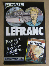 Rare affiche plv1984 d'occasion  Mirebeau-sur-Bèze