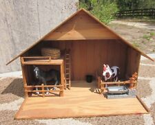 Wooden barn nativity for sale  Floral City