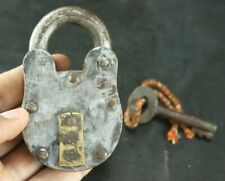Vintage Old Iron Brass Lock Rare Handmade Working Collectible, for sale  Shipping to South Africa