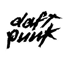 Calcomanía de vinilo para ventana de coche guitarra portátil Daft Punk electro disco disco disco house segunda mano  Embacar hacia Argentina