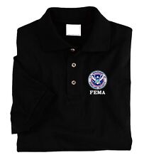 Usado, Polo bordado logotipo a todo color de FEMA para manejo de emergencias #283-P  segunda mano  Embacar hacia Argentina