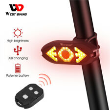 Usado, Luz de seta de bicicleta indicador de direção controle remoto luz traseira com buzina comprar usado  Enviando para Brazil