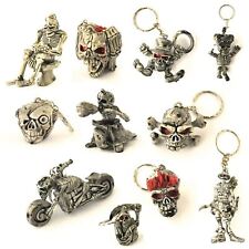 Skull skeleton keyring for sale  HAILSHAM