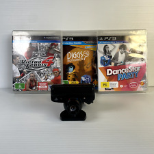 Used, Sony PS3 Eye Camera & Games Bundle - Playstation Move AUS PAL for sale  Shipping to South Africa