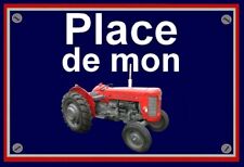 Plaque place tracteur d'occasion  Paris I