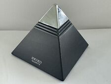 Vintage Seiko Talking Pyramid Clock QEK101K Excelente - Testado com Baterias comprar usado  Enviando para Brazil
