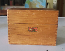 wooden file box for sale  Elko New Market