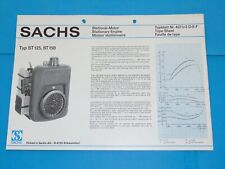 Sachs typenblatt 427 gebraucht kaufen  Lorch