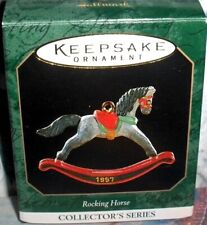Rocking Horse`1997`Miniature-The Rocking Horse Series-Hallmark Tree Ornament for sale  Chesterfield