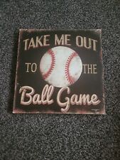 Take ballgame baseball for sale  Elk City