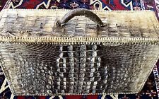 Ancienne valise crocodile d'occasion  Tulle