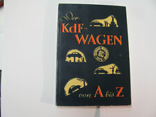 Buch kdf wagen gebraucht kaufen  Deutschland