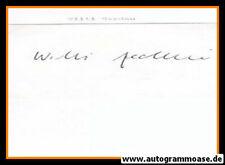 Autograph Fussball | Willi GERDAU (DFB 1950er) comprar usado  Enviando para Brazil