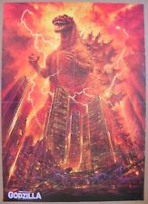 Used, Godzilla 1984 Japanese B1 Commercial Poster Yasuko Sawaguchi  Koji Hashimoto for sale  Shipping to South Africa