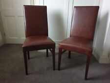 next leather dining chairs for sale  HARROGATE