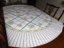 round large white tablecloth for sale  LLANDEILO