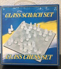 Schachspiel glas glas gebraucht kaufen  Dielheim